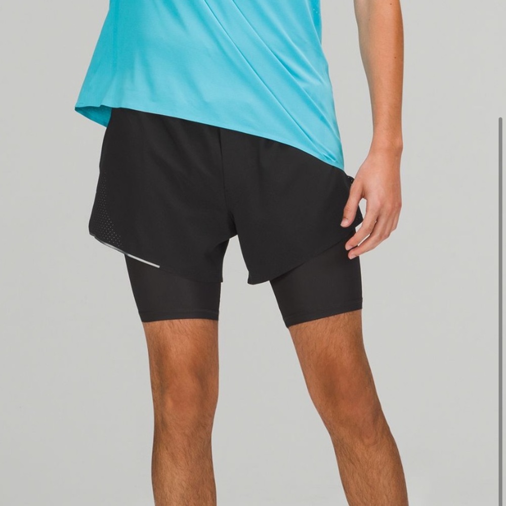 Men’s Lululemon Lightweight Lined Running Shorts 4”